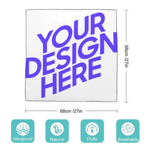 Charger l'image dans la galerie, Foulard carré soie multi usages femme NZ215 personnalisé avec photo logo motif texte