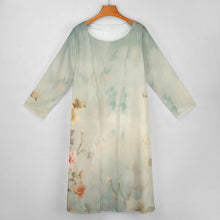 Charger l'image dans la galerie, Ensemble robe sans manches et veste longue personnalisé femme