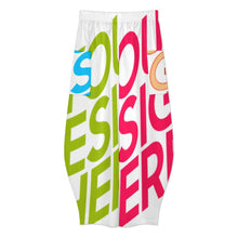 Charger l'image dans la galerie, Pantalon large décontracté taille haute pour femme SZK personnalisée avec prénom motif texte (conception multi-images)