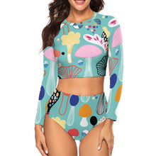 Charger l'image dans la galerie, Bikini Manches Longues Personnalisé | Impression Sublimation & Découpe Taille Sur Mesure