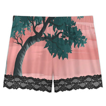 Charger l'image dans la galerie, Ensemble Pyjama Femme Caraco et Short avec Dentelle Personnalisable