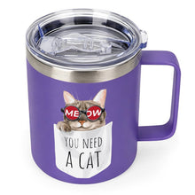 Charger l'image dans la galerie, Mug Isotherme Personnalisé 12oz en Acier Inoxydable
