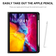 Charger l'image dans la galerie, Étui iPad version livre de haute qualité pour iPad Pro Air 2021 2020 avec fente pour stylo personnalisée avec prénom motif texte (conception multi-images)
