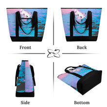 Charger l'image dans la galerie, Cabas de Courses Isotherme Personnalisé en Toile Oxford Grande Capacité