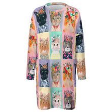 Charger l'image dans la galerie, Sweat Tunique Oversize Femme avec Poches : Pull Long Legging-Friendly