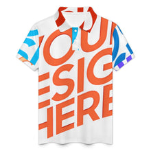 Charger l'image dans la galerie, Polo femme deux boutons MWL637 personnalisée avec prénom motif texte (conception multi-images)