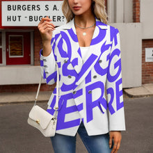 Charger l'image dans la galerie, Haut de tailleur décontracté pour femme Z33W personnalisé avec photo texte prénom (conception une image)