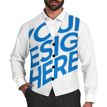 Charger l'image dans la galerie, Gilet de costume homme LTM00296 personnalisé avec photo texte prénom (conception une image)