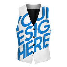 Charger l'image dans la galerie, Gilet de costume homme LTM00296 personnalisé avec photo texte prénom (conception une image)