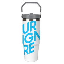 Charger l'image dans la galerie, Gobelet isotherme de grande capacité de 30 oz pour voiture personnalisé avec photo texte prénom