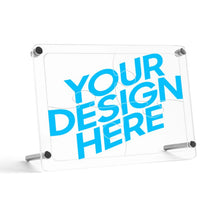 Charger l'image dans la galerie, Cadre photo puzzle en acrylique personnalisé avec photo texte prénom