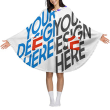 Charger l'image dans la galerie, Couverture à capuche unisexe NDP08 personnalisée avec prénom motif texte (conception multi-images)