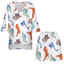 Charger l'image dans la galerie, Ensemble Short Femme Personnalisé | Style Méditerranéen en Lin Texturé