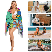 Charger l'image dans la galerie, Serviette de Plage Grand Format 160x80cm | Velours Microfibre Doux, Personnalisable