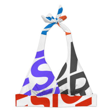 Charger l'image dans la galerie, Ensemble maillot de bain deux pièces mini-jupe fendue femme 308977 personnalisé avec photo texte motif (conception multi-images)