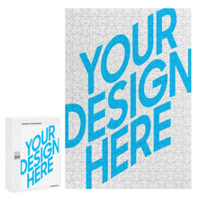 Charger l'image dans la galerie, Puzzle photo en bois (version verticale) personnalisé avec photo texte prénom