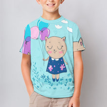 Charger l'image dans la galerie, T-shirt Enfant Personnalisable en Coton | Imprimez son Dessin