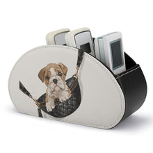 Charger l'image dans la galerie, Organisateur de Télécommande Personnalisé | Rangement Cuir Chic