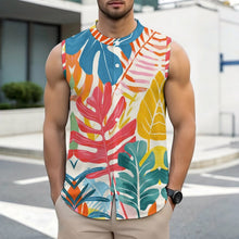 Charger l'image dans la galerie, Chemise Sans Manches Personnalisable pour Homme | Style Vacances
