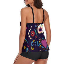 Charger l'image dans la galerie, Maillot de Bain Jupe 2 Pièces Personnalisable | Style Été Unique | Confort & Maintien