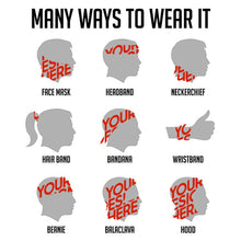 Charger l'image dans la galerie, Variété de foulards (conception symétrique double face) personnalisables