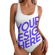 Charger l'image dans la galerie, 2024 nouvelle maillot de bain une pièce pour femmes SDS2011 personnalisé avec photo texte prénom (conception une image)