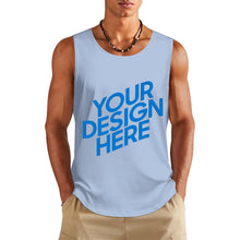 Charger l'image dans la galerie, Débardeur homme multicolore en coton imprimé double face BX personnalisé avec photo texte prénom