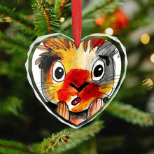 Charger l'image dans la galerie, Pendentif Cœur en Verre Personnalisé avec Photo | Cadeau Unique