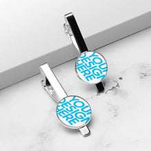 Charger l'image dans la galerie, Pinces à cravate une paire avec le même motif personnalisé avec photo texte prénom