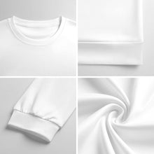 Charger l'image dans la galerie, Sweat-shirt à manches longues pour homme C20H personnalisé avec photo texte prénom (conception une image)