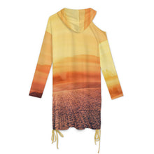 Charger l'image dans la galerie, Robe-Sweat Épaule Dénudée Personnalisable | Cadeau Femme Unique