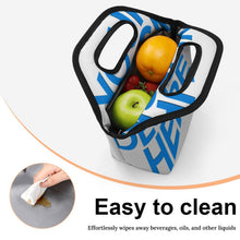 Charger l'image dans la galerie, Sac à lunch portable personnalisé avec photo texte prénom (conception une image)