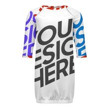 Charger l'image dans la galerie, Gigoteuse bébé haute qualité LM229 personnalisée avec prénom motif texte (conception multi-images)