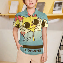 Charger l'image dans la galerie, Polo Enfant Personnalisé Anti-UV UPF 50+ | Tissu Effet Froid Unisexe