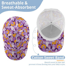 Charger l'image dans la galerie, Casquette Enfant Personnalisée en Polyester — Impression Sublimation & Visière Courbée