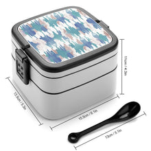 Charger l'image dans la galerie, Bento Box Double Étage Personnalisée | Lunch Box 1000ml & Poignée