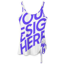 Charger l'image dans la galerie, Jupe courte caraco LM466 pour femme personnalisée avec prénom motif texte