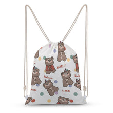 Charger l'image dans la galerie, Sac à Dos Pochon Toile Personnalisé | Coton 12oz & Cordons Confort