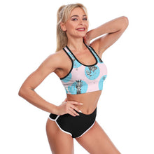 Charger l'image dans la galerie, Crop Top Dos Nageur Personnalisé | Débardeur Yoga Imprimé