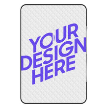 Charger l'image dans la galerie, Tapis de pique-nique pliable pour sac à main style fermeture éclair personnalisé avec photo texte prénom