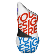 Charger l'image dans la galerie, Maillot de bain une pièce amincissant en maille sexy pour femme SDS504 personnalisé avec photo texte prénom (conception multi-images)