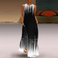 Charger l'image dans la galerie, Robe Longue Sans Manches Personnalisable : Maxi Dress Fluide & Slim