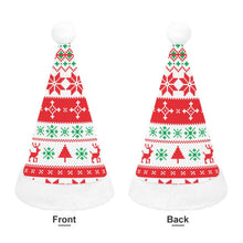Charger l'image dans la galerie, Bonnet de Noël Personnalisé | Confort Peluche & Élastique Spandex