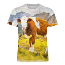 Charger l'image dans la galerie, T-Shirt Personnalisé Photo Homme | Impression Intégrale Soie de Glace