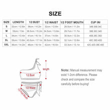 Charger l'image dans la galerie, Ensemble bikini bustier BK2119 pour femme en forme d'épaule unique personnalisée avec prénom motif texte (conception multi-images)