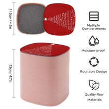Charger l'image dans la galerie, Boîte à Bijoux Rotative Personnalisée | Tour de Rangement 4 Étages