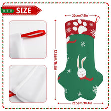 Charger l'image dans la galerie, Chaussette de Noël pour Chien à Personnaliser | Motif Patte Intégral