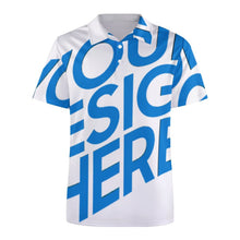 Charger l'image dans la galerie, Polo d'été en soie glacée pour homme B612 personnalisé avec photo texte prénom (conception une image)