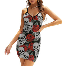 Charger l'image dans la galerie, Robe Moulante Sexy à Bretelles : Bodycon Personnalisable & Stretch