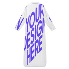 Charger l'image dans la galerie, Robe chemise longue classique pour femme B9S personnalisé avec photo texte prénom
